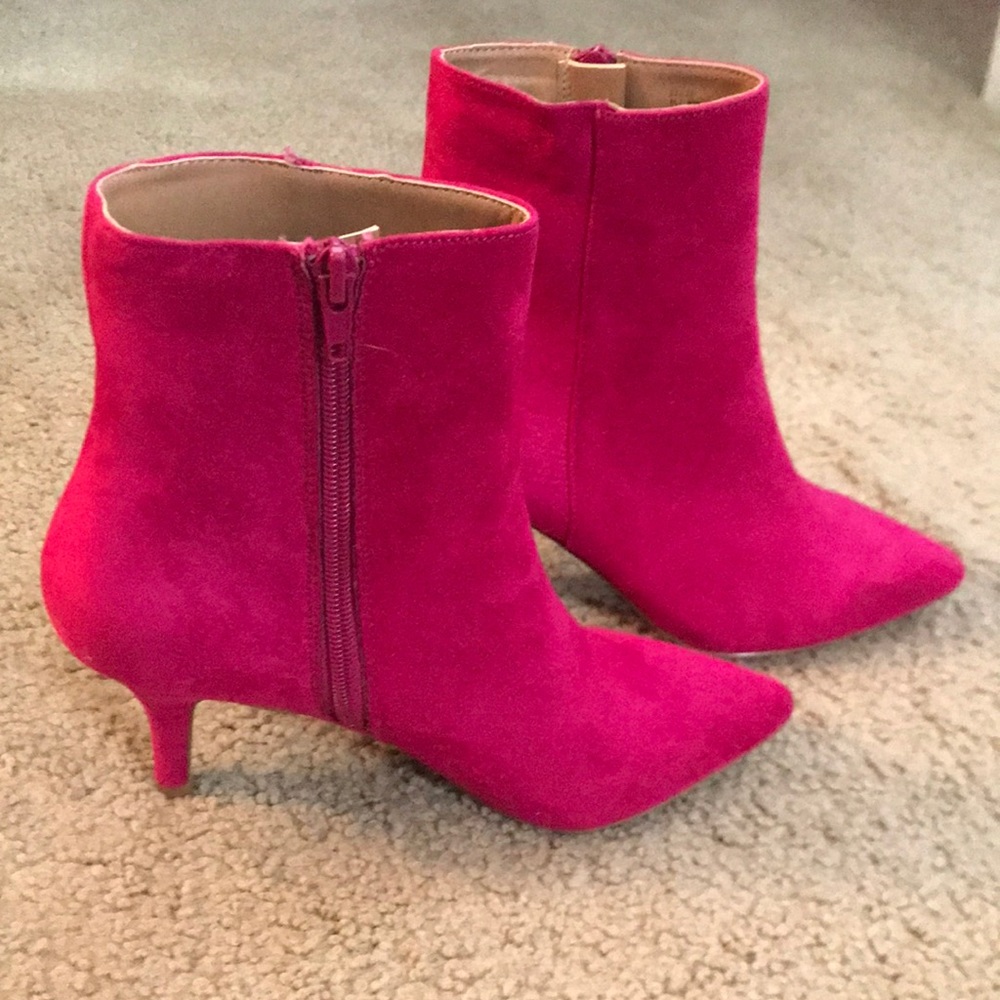 🌸NEW🌸 Charlotte Russe Ellie Hot Pink Boots